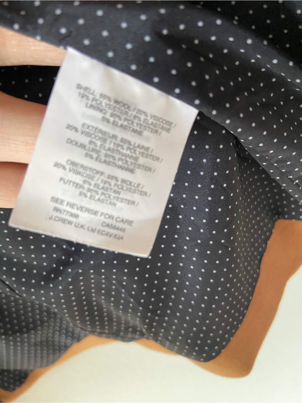 J.Crew Camel Shawl Collar Blazer Size 2 Tailored One Button Career Jacket - Picture 8 of 12